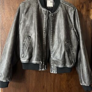 SO Black and Gray Jacket